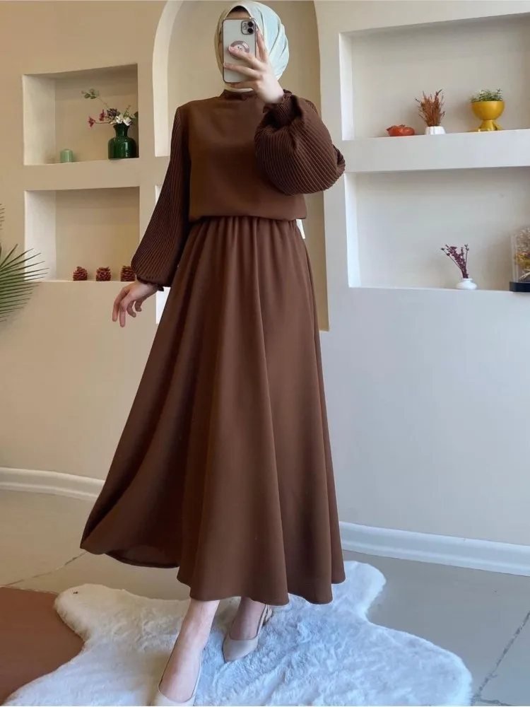 Imagem -03 - Caftan Marocain Abaya para Mulheres Hijab Muçulmano Vestidos Africanos Djellaba Djellaba Feminino Muslim Robe Dubai Turquia Islamismo