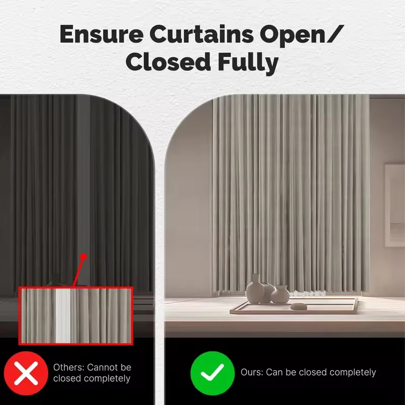 MOES Tuya WiFi/ZigBee Smart Curtain Switch Mini Module For Rocker Reset Switch, App Remote Control Work With Alexa Google Home