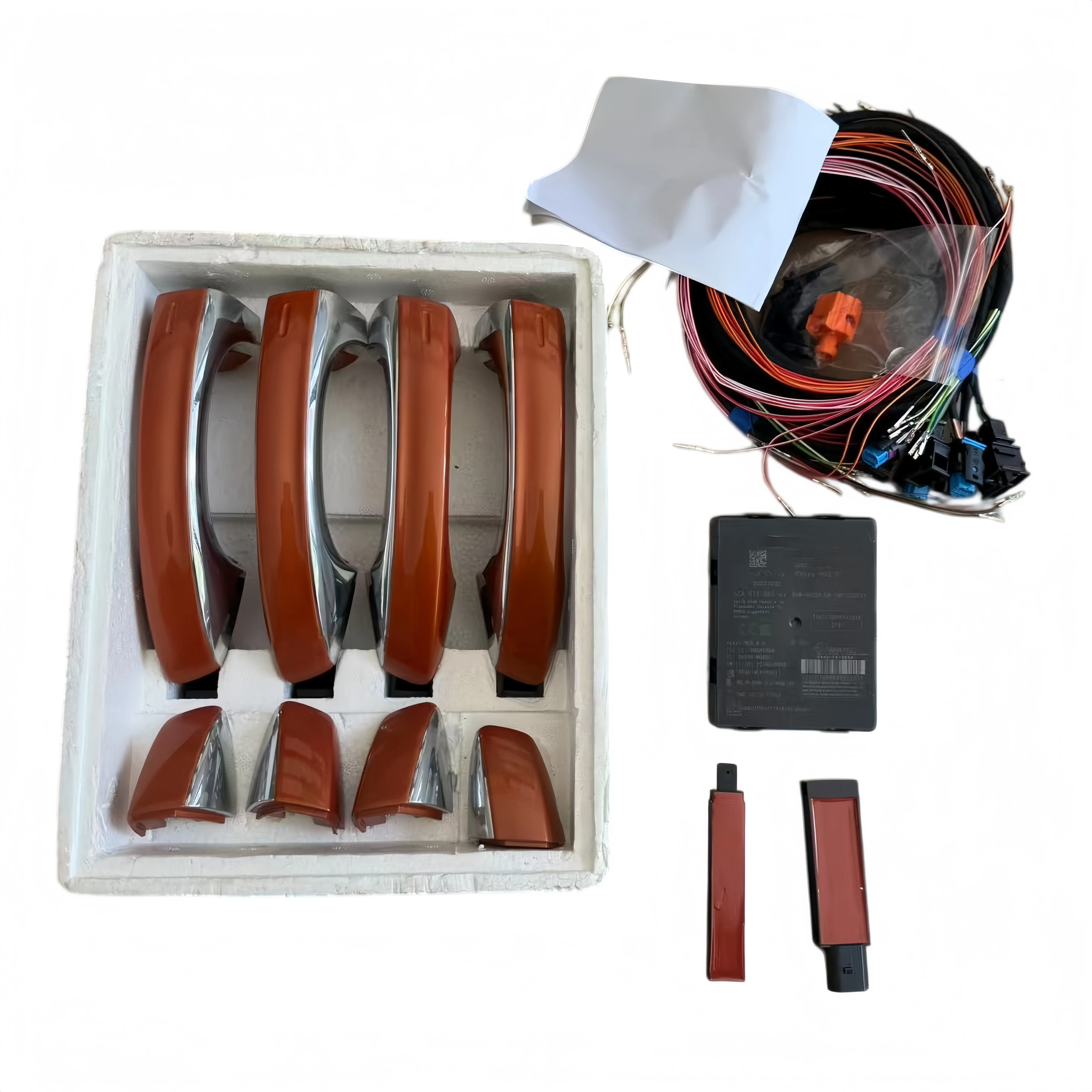 For Audi Q3 VW golf 7 CC arteon T-roc Tayron Skoda Octavia A7 Kodiaq Superb 3 with lights 6-pin KESSY door handle