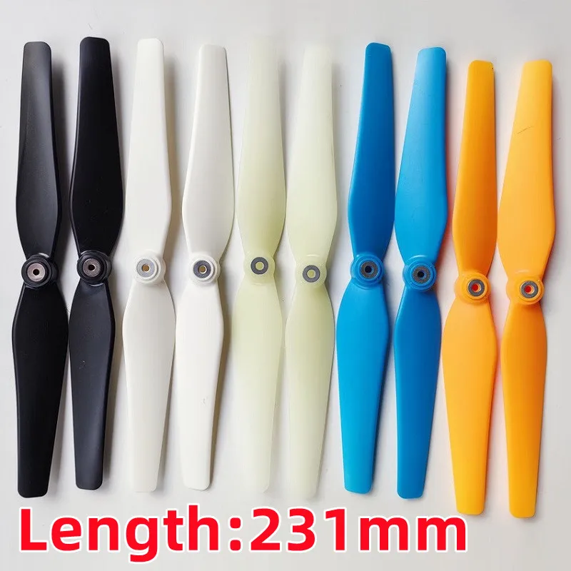 SJ/RC SJRC S70 S70W RC Quadcopter Spare Parts CW CCW Main Blades Propellers Props Fans 231mm Length  4pcs/set