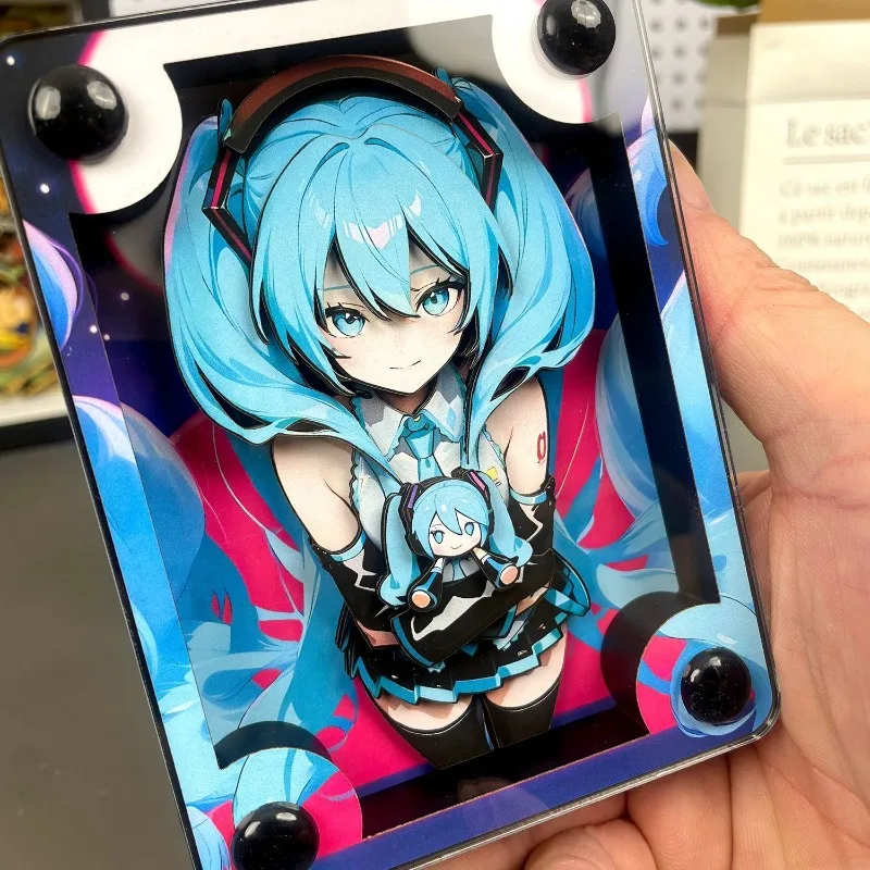role-populaire-hatsune-miku-briques-acryliques-dessin-anime-silhouette-3d-reglage-de-table-peripherique-anime-decoration-de-bureau-cadeau-d'anniversaire