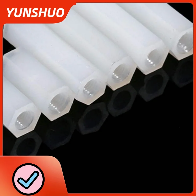 50 Pcs M3 M4 Hex Ny… - image