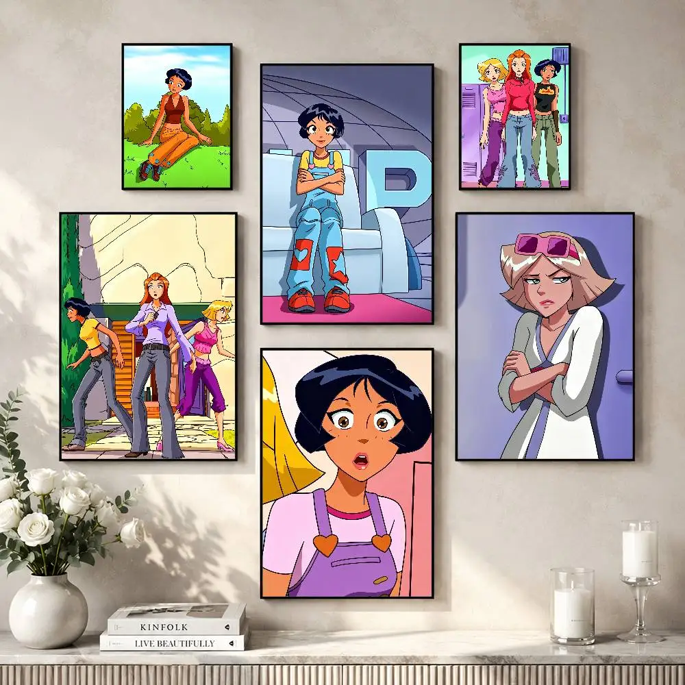 Stylish T-Totally S-Spie Poster Versatile HD Waterproof Wall Art Self-Adhesive Decor for Any Space Ideal Gift