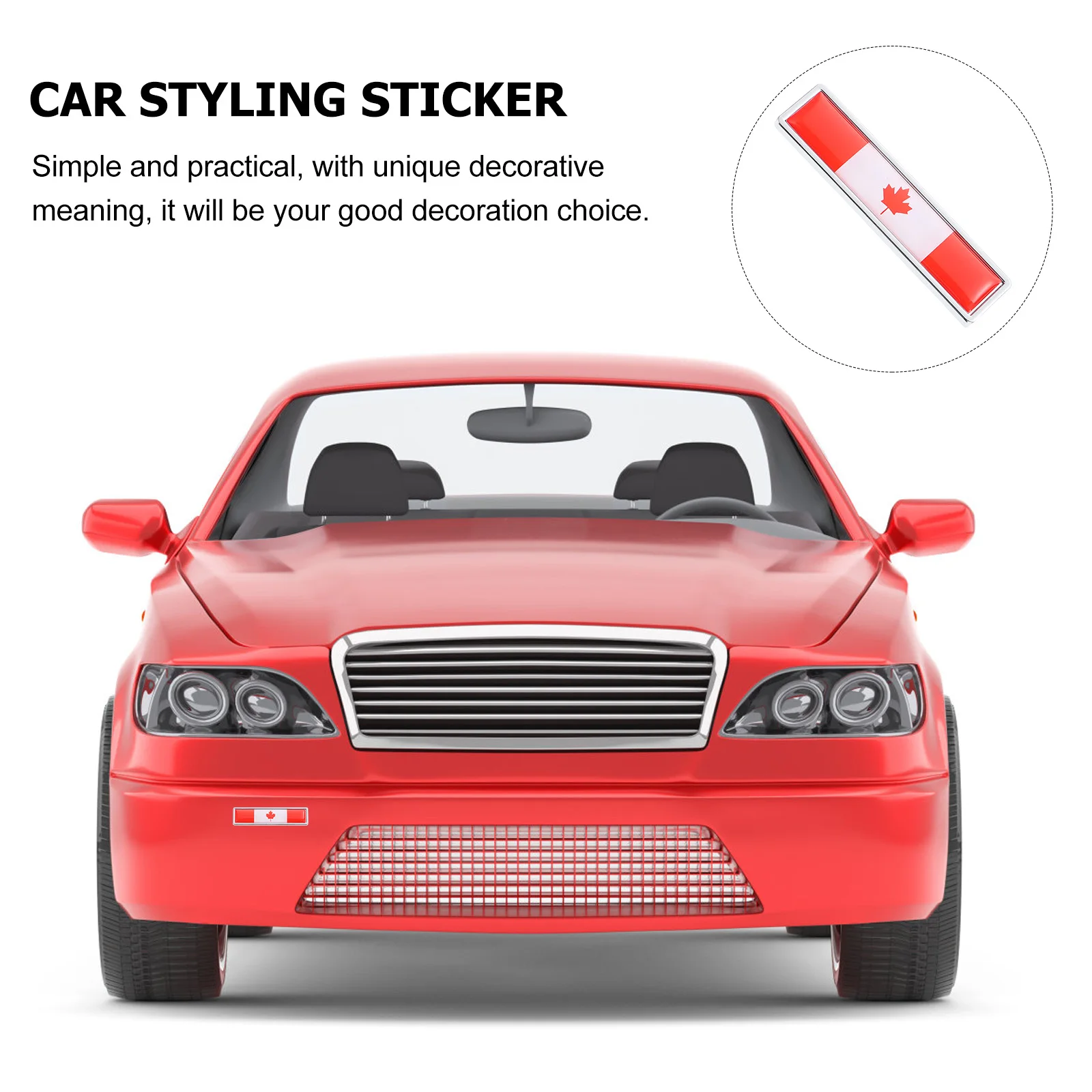

Zinc Alloy Car Body Decal Metal Personalized Appearance Easy to Use Excellent Workmanship Car Decorative Sticker Truck