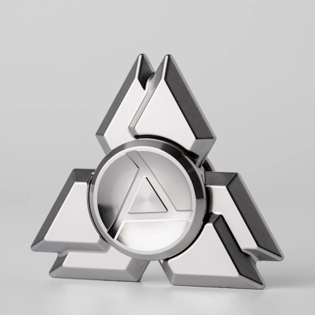 Liumang 2025 Nuovo giocattolo da tavolo di decompressione con giroscopio meccanico doppio EDC con punta delle dita in metallo