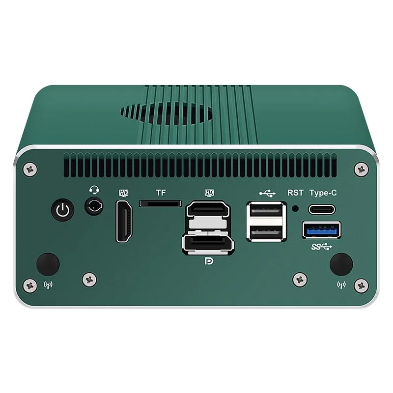 コンパクトソリッドミニPC Intel i5-1250P 1235U/i3-1215U/8505、2x10G SFP+ & 8x2.5G LAN、ファイアウォールサーバールーター産業用コンピュータ