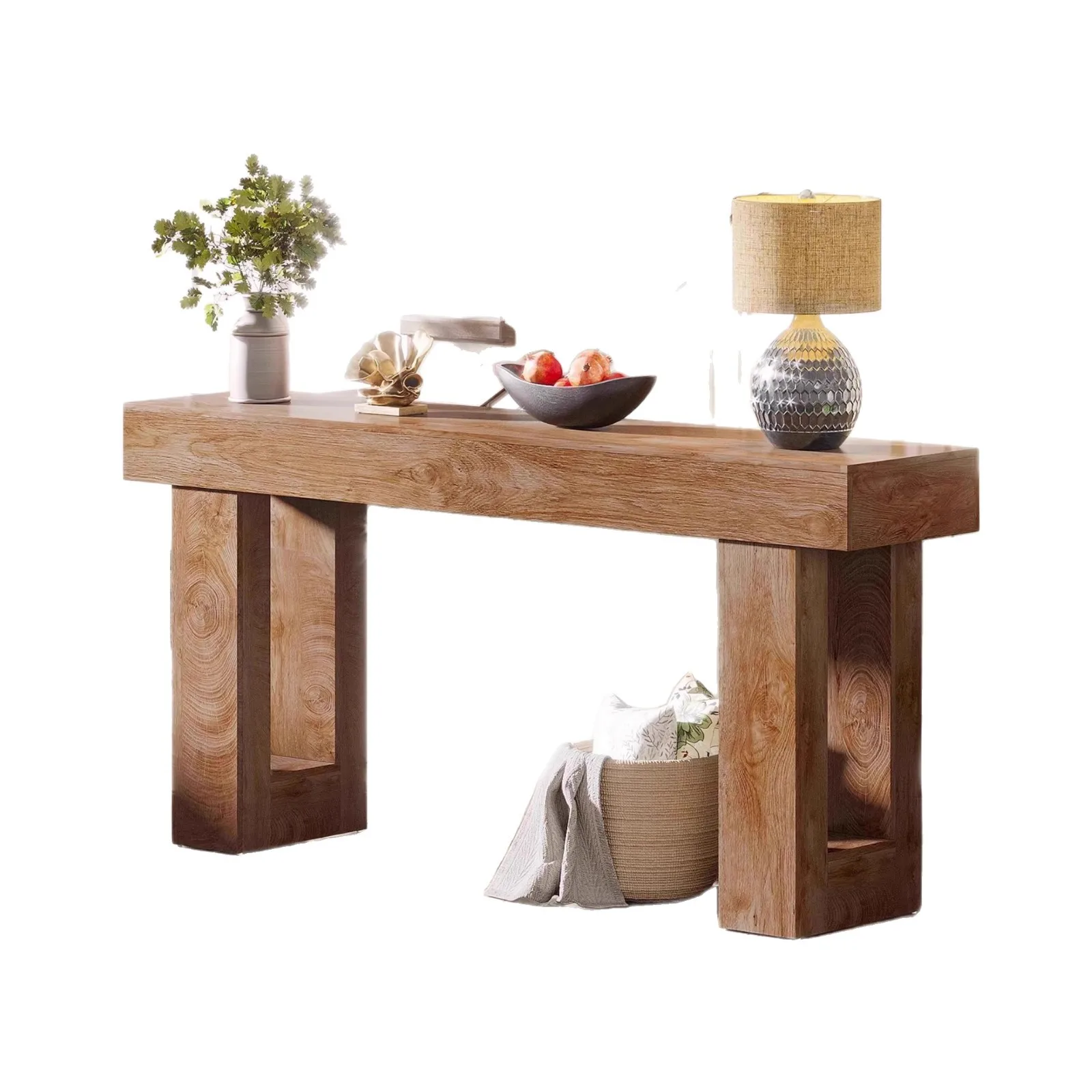 

Wabi, medieval, solid wood, porch table, household, home, retro,