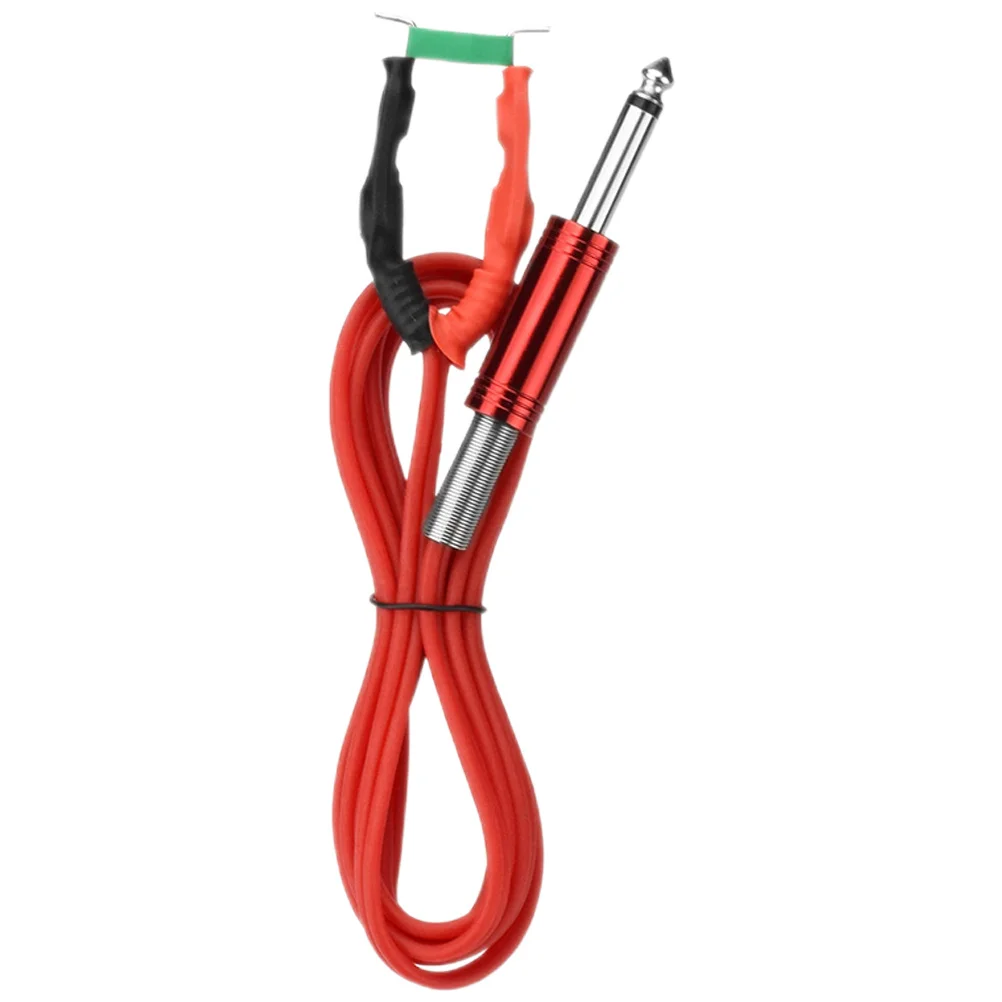 

Silicone Steel Hook Line Professional Bendable Tattoo Pen Clip Cord High Sensitivity Low Voltage Loss for Tattoo Machine Hook