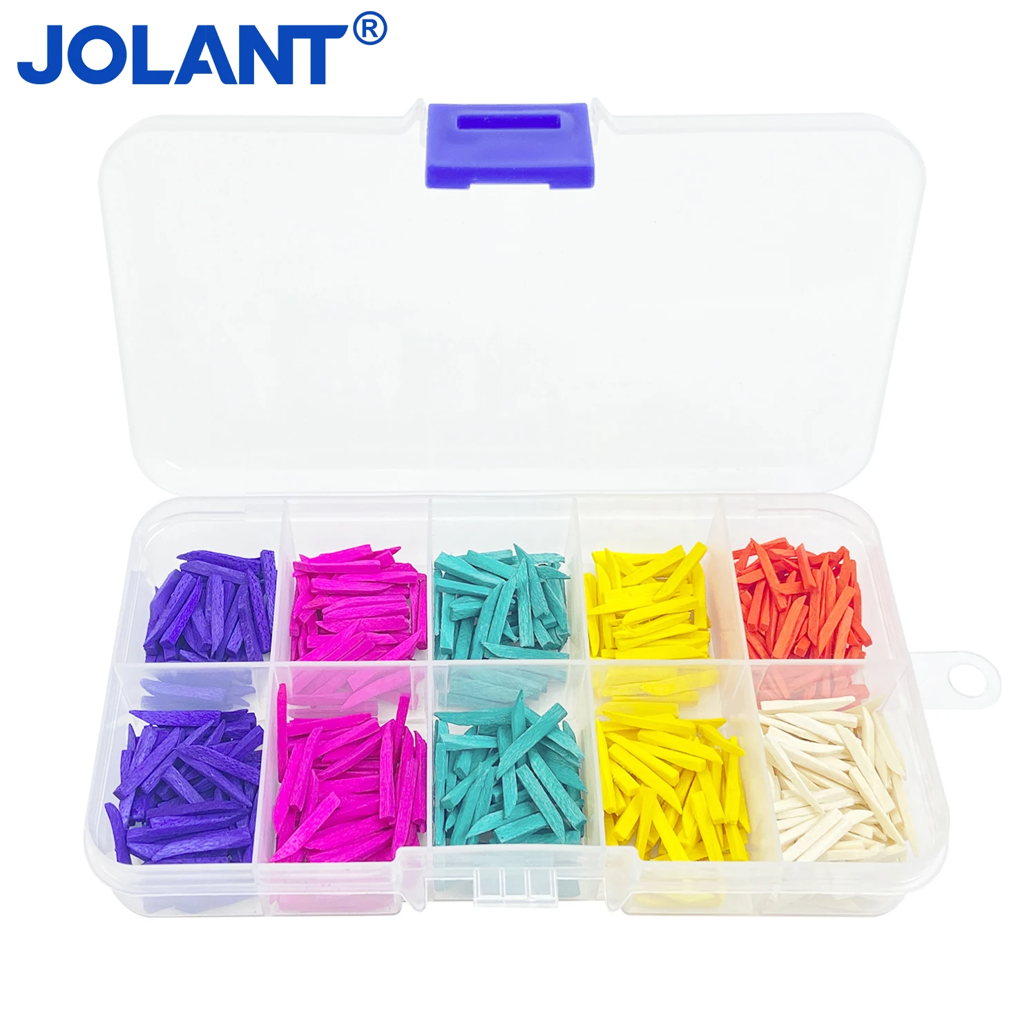 300pcs/600pcs/Box JOLANT Dental Interdental Composite Contoured Wooden Wedges Filling Wedge Dental Teeth Whitening Material