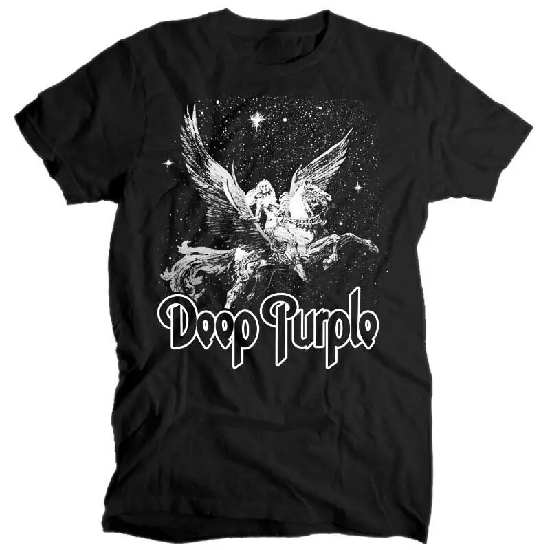 

Deep Purple Stormbringer V2 Album T Shirt BLACK Men's Clothing Short Sleeve Tops