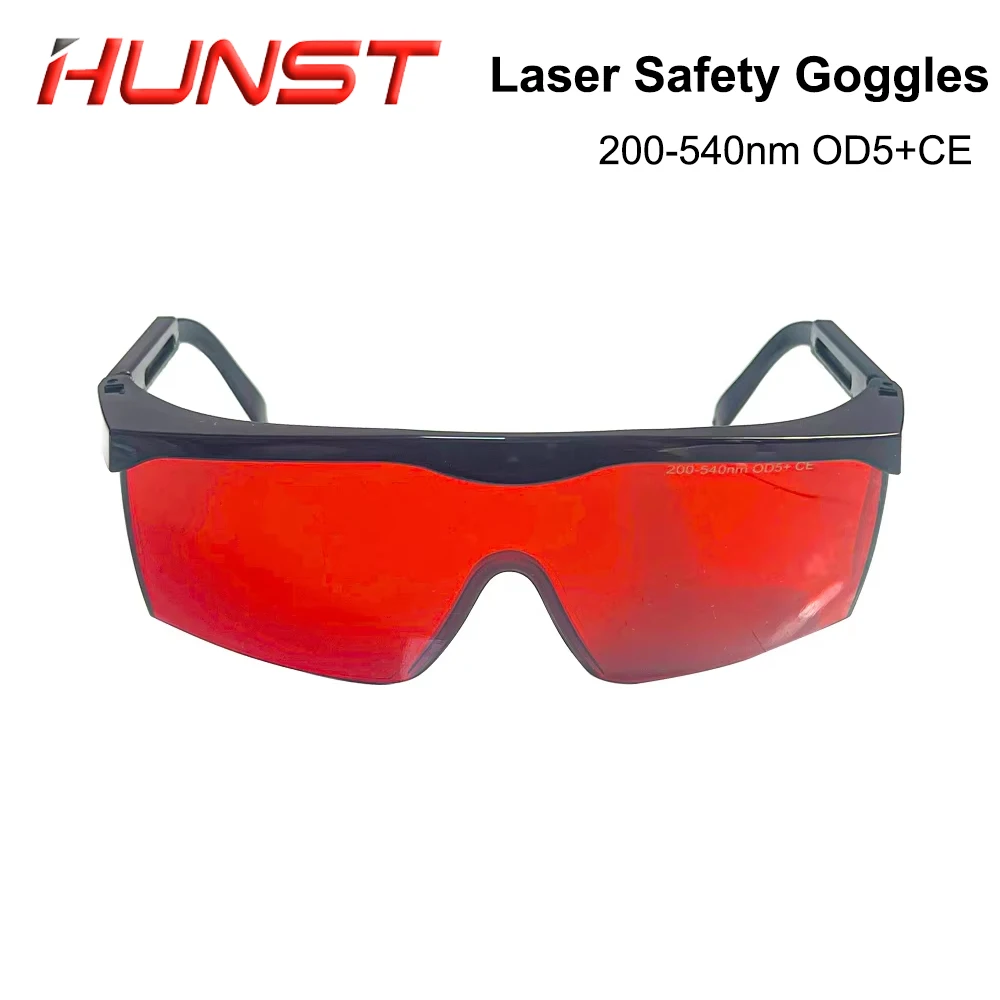 HUNST Laser Protective Glasses Hair Removal Goggles UV Infrared 200-540nm Eye Protection Safety Goggles OD5 CE