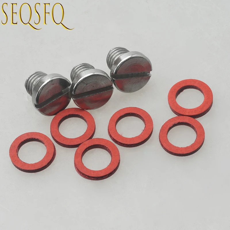 3pcs 90340-08002 Stainless Steel Plug, Marine Screw for Yamaha Outboard Motor Not Magnetic 688-45341 Boat Engine Parts