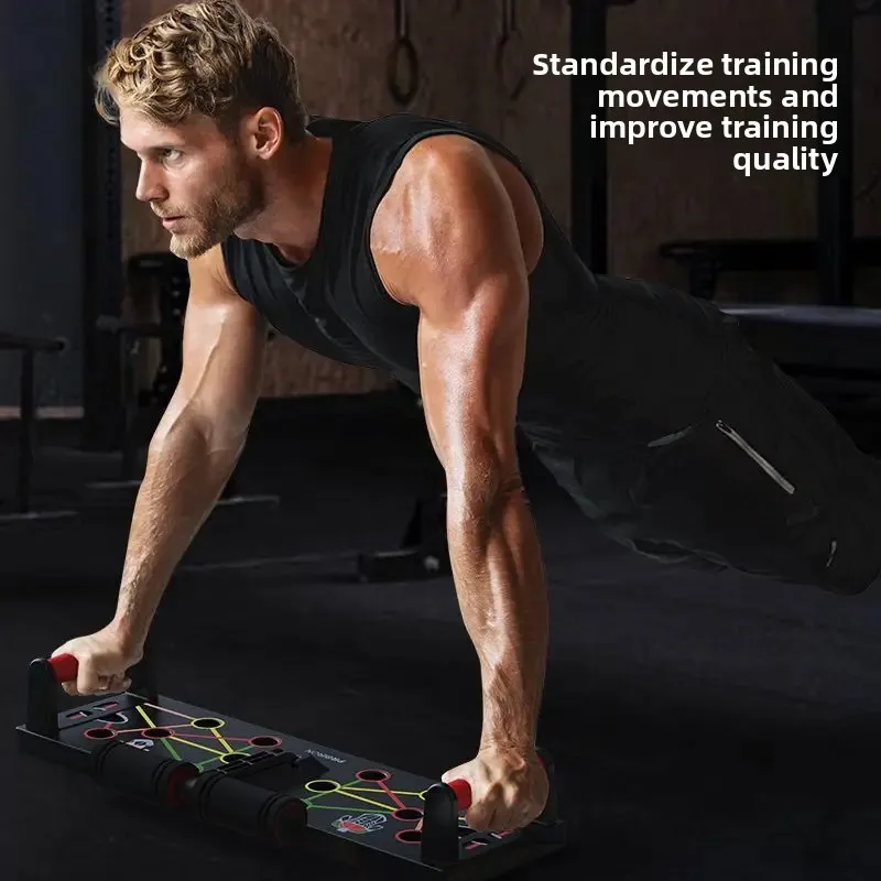 Multifunctional Push-Up Training Board, Portable Home Auxiliary Fitness Equipment for Chest Muscle Workout，Fitness Body Building