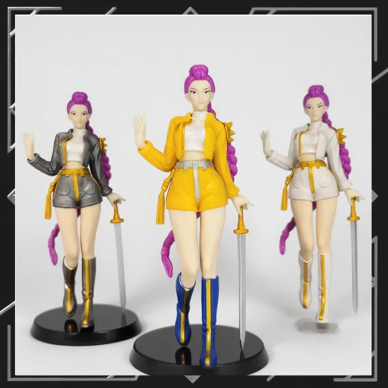 19 cm K-Pop Huntr/X Anime Animatie Perifere Cartoon Fijne Desktop Chassis Model Ornamenten Actiefiguren Verrassing Verjaardagscadeau