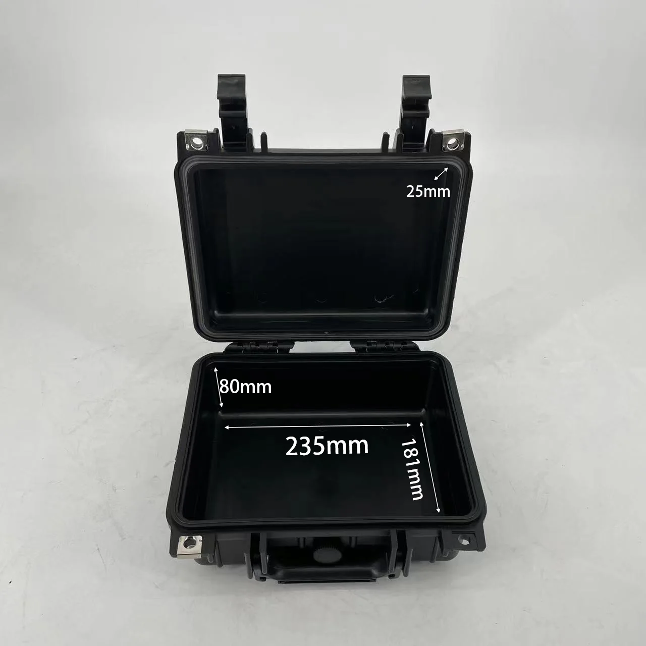 DPC028 High Quality Injection Mold Hard Plastic Waterproof and Dustproof Equipment Case with Customized Foam