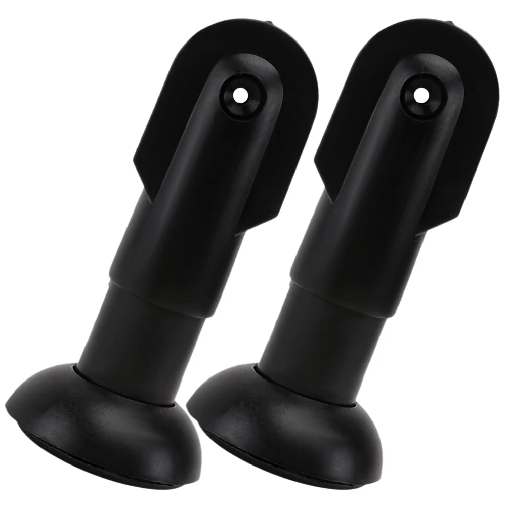 

2 Pcs Plastic Partition Support Feet Lightweight Durable Adjustable Height Bathroom Hardware Restroom Accessories Toilet Bracket
