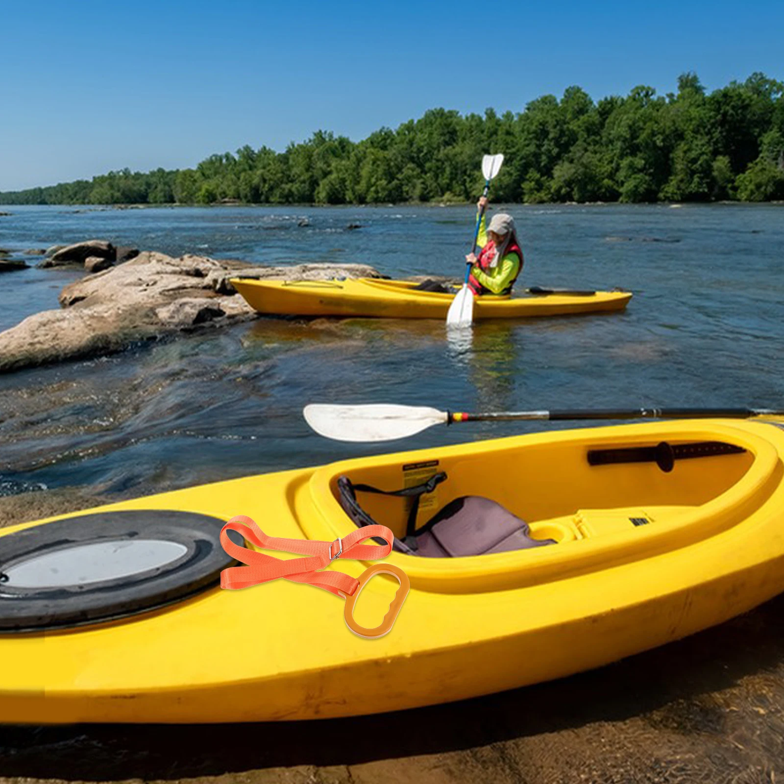 

Deer Drags Rope Nylon Webbing Sturdy Heavy Duty Hunting Gear Adjustable Non-Slip Practical Outdoor Accessory Deer Drags Rope