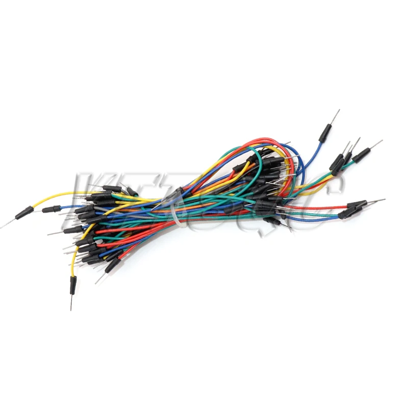 65pcs Breadboard Wires/Jumper Wires/Connector Wires/Lead Wires Breadboard Jumper Cables Male To Male Diy Electronic Kit image 3