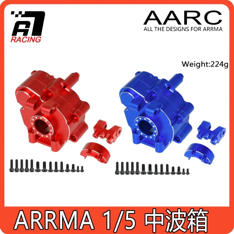 

ARRMA 1/5 KRATON/OUTCAST 8S Aluminum Gearbox Case - Heavy Duty CNC Upgrade Transmission Housing for 8S RC Monster Truck