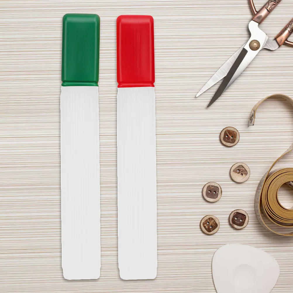4Pcs Plastic Knitting Needle Case Long Needle Storage Tube Portable Organizer for Needlework Sewing Knitting Storage