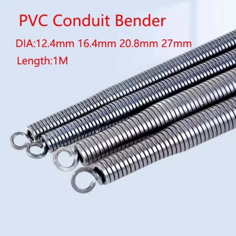 

Электрический гибочный пресс для ПВХ-труб длиной 1 м, пружинный гибочный инструмент для труб, для домашнего использования, диаметр 12,4 мм, 16,4 мм, 20,8 мм, 27 мм