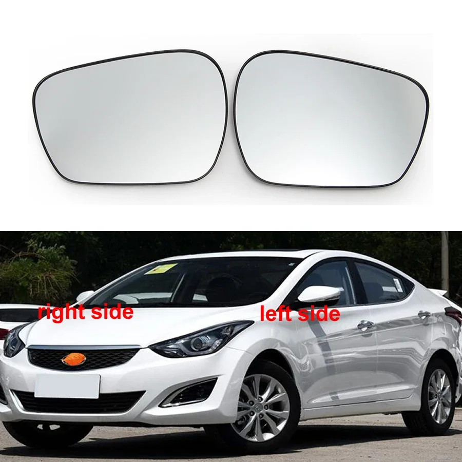 

Exterior Side Mirrors for Hyundai Elantra 2010, Reflective Lens, Rearview Mirror, Glass Lenses, Car Accessories