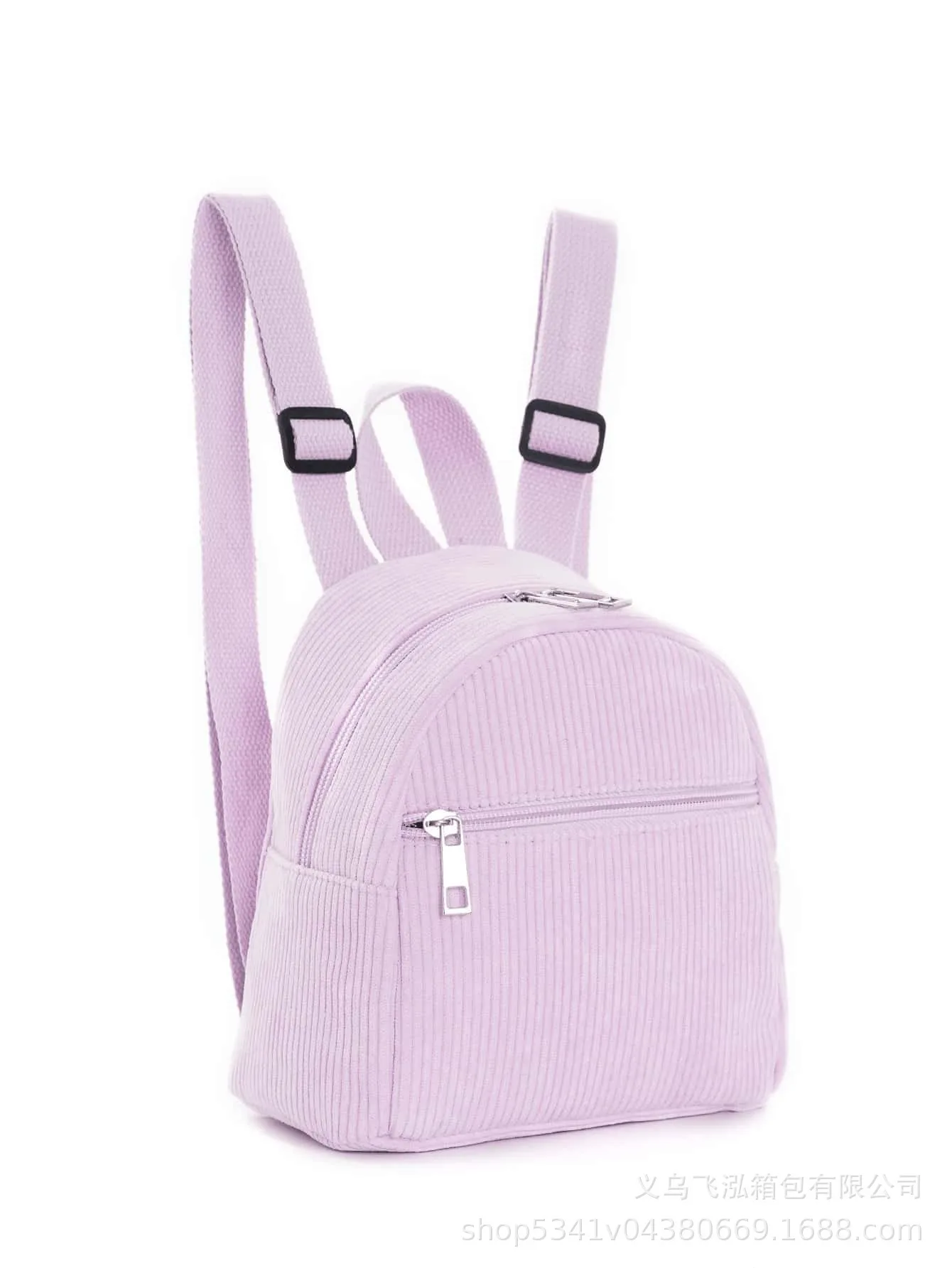 Grenzüberschreitender Bestseller-Rucksack Mini-Netz-Farbiger Mehrfarbiger Rucksack Modischer Cord-Rucksack Einfacher Lässiger Rucksack für Damen und Herren – Detail 21