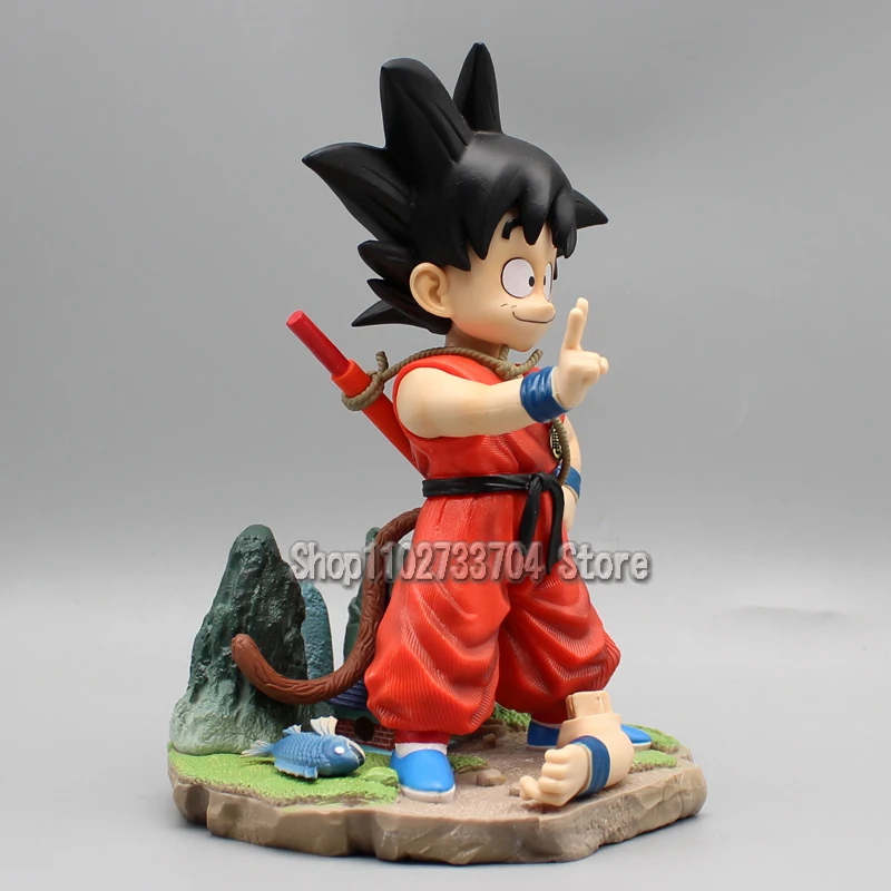 Anime Dragon Ball Goku Figuren Jeugd Zoon Goku Actiefiguren Training 20 cm PVC Standbeeld Model Collectie Speelgoed Ornamen Geschenken