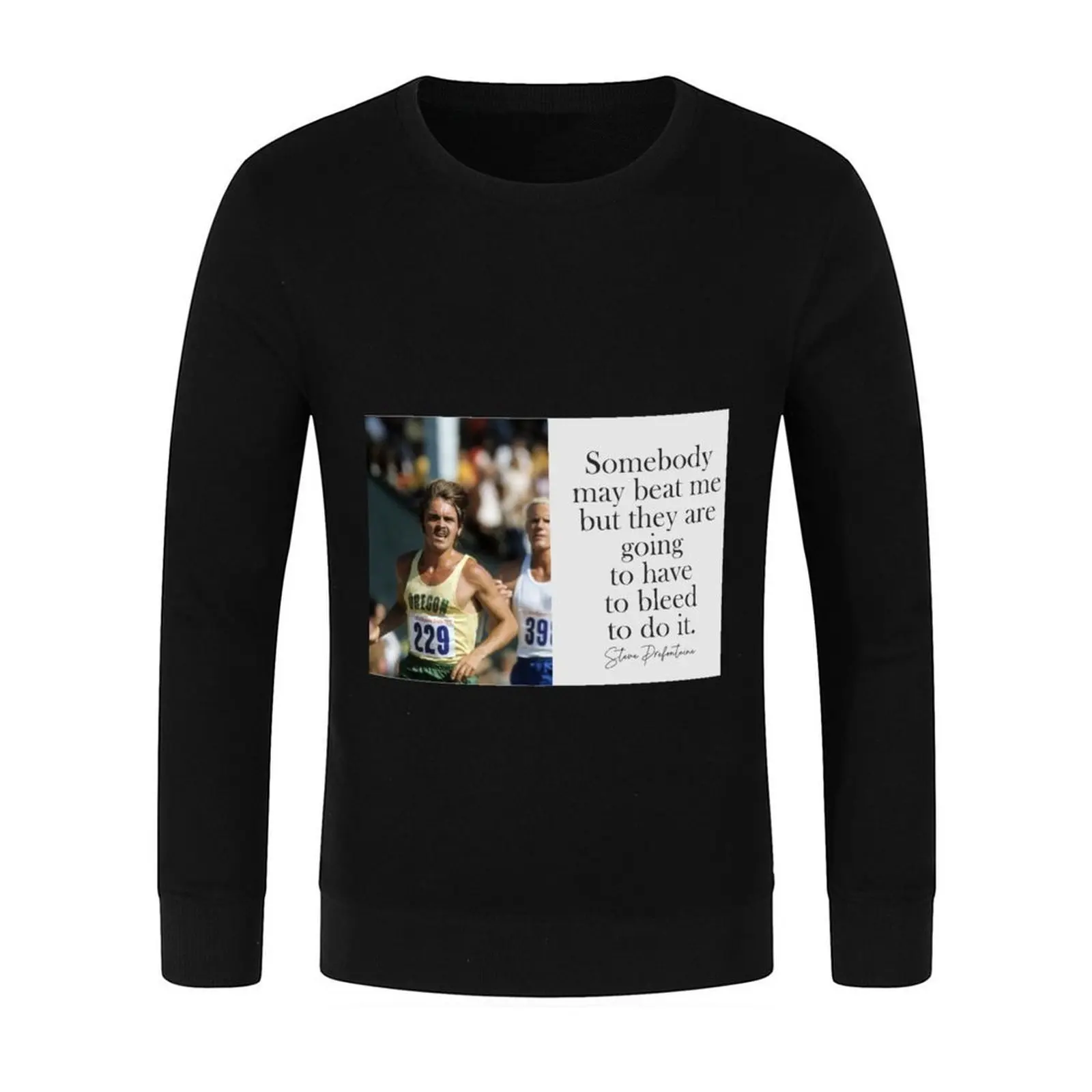 Citazione Steve Prefontaine Pullover abbigliamento da uomo tuta abbigliamento estetico abbigliamento da uomo felpe da uomo