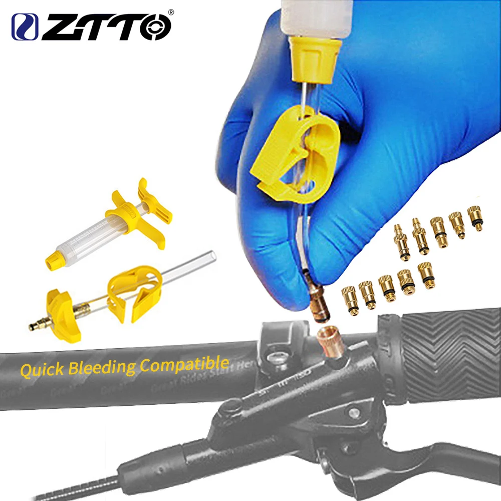 ZTTO x Ezmtb MTB Bicycle Hydraulic Disc Brake Oil Bleed Kit Road Bike Brake Repair Tools For SRAM SHIMANO MAGURA Avid Series