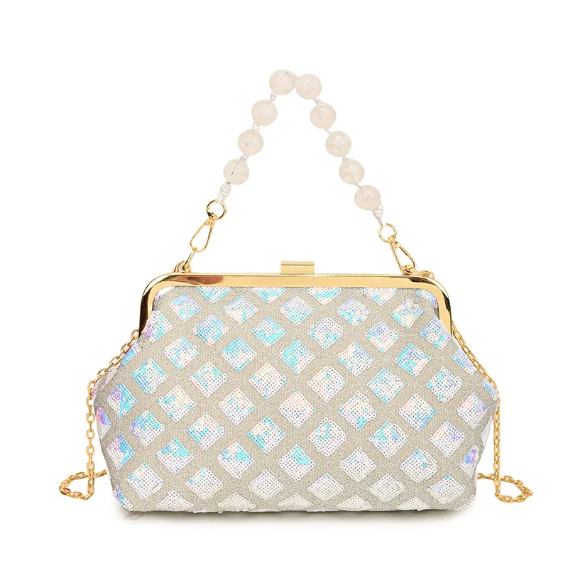 

Sparkling socialite shell bag, versatile banquet handbag, crossbody bag