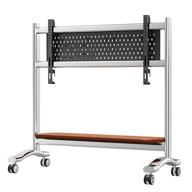 Movable TV stand Large size art cart Suitable for 50-100 inch pulley hanger