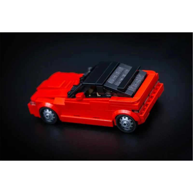 

MOC-164246 Классический культовый спортивный красный суперкар, модель строительного блока 319 деталей, креативная игрушка на день рождения, подарок для мальчиков и детей