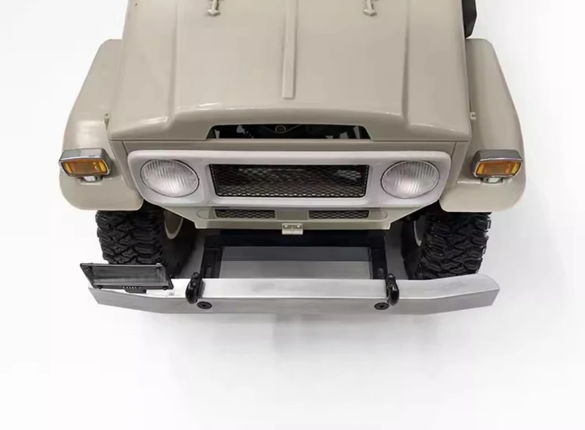 Front Light Grille set fit RC4WD Gelande2 Cruiser fj40 body for 1/10 scale RC Car part