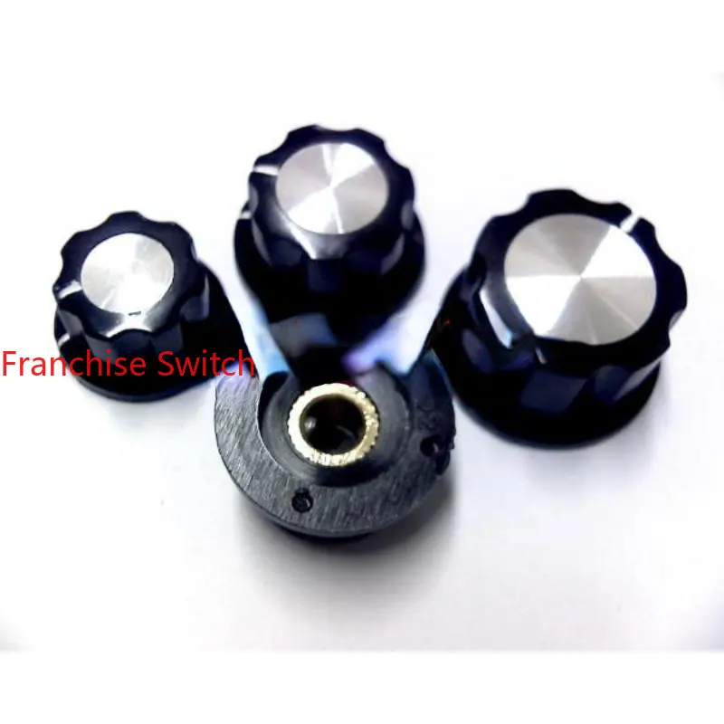 10PCS Potentiometer Knob  Cover INNER DIAMETER 6MM 99D A01 A02