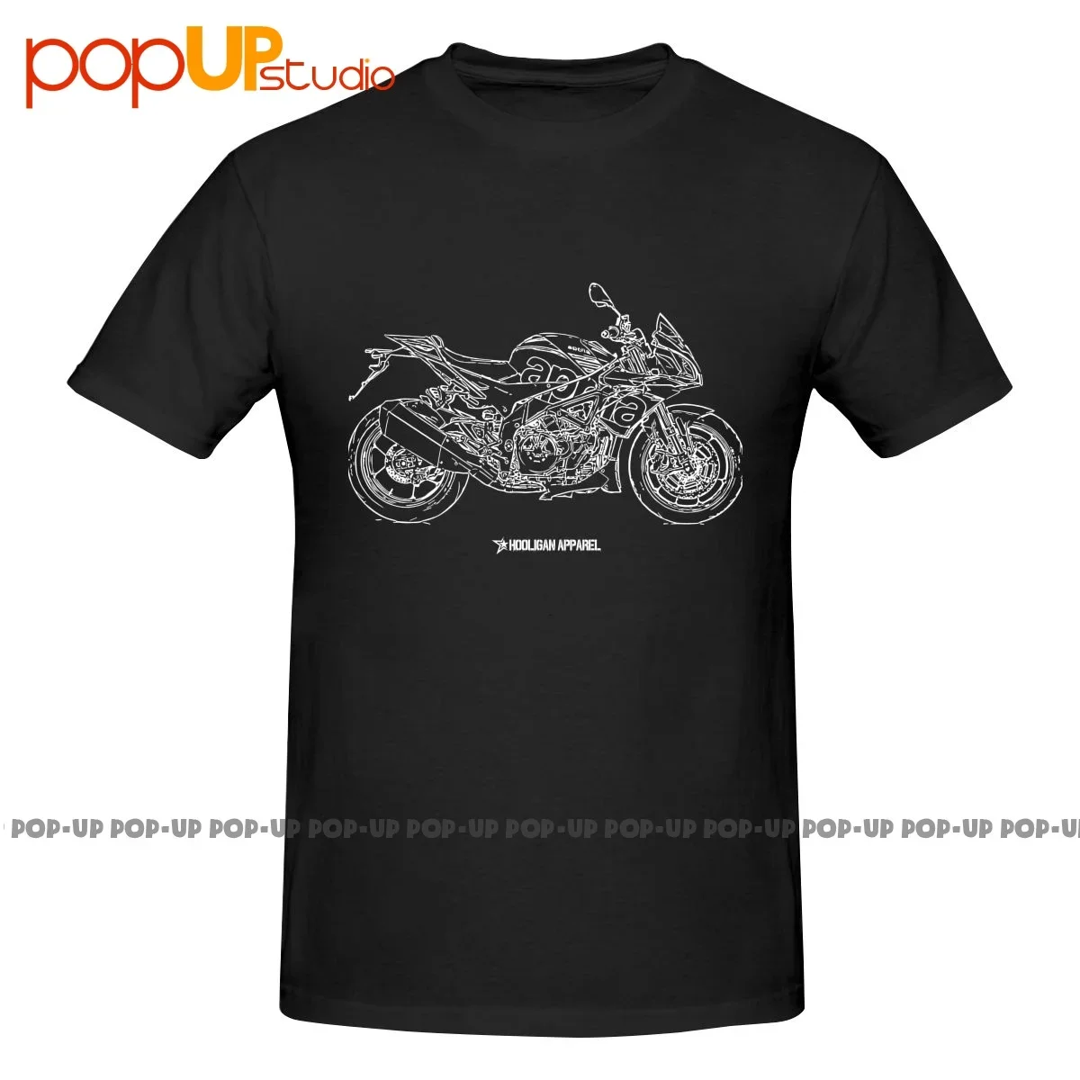 Aprilia Tuono V4 1100 Factory 2017 Premium Motorcycle Shirt T-shirt Tee Gift Harajuku