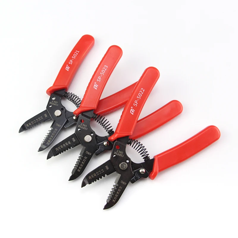 SP-501 4 In 1 Multifunctional Wire Stripper Wholesale Crimping Tools Cutting Network Cable Cutter Crimper