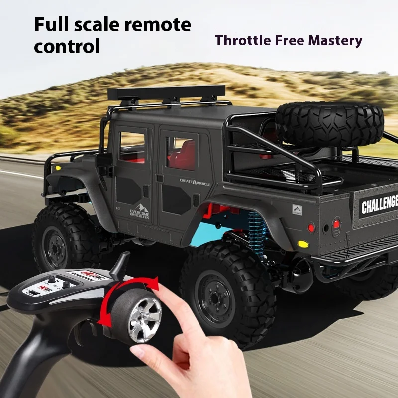 1:12 Four-wheel drive climbing off-road vehicle rc High speed remote control car Simulate Hummer car model Children's toy car