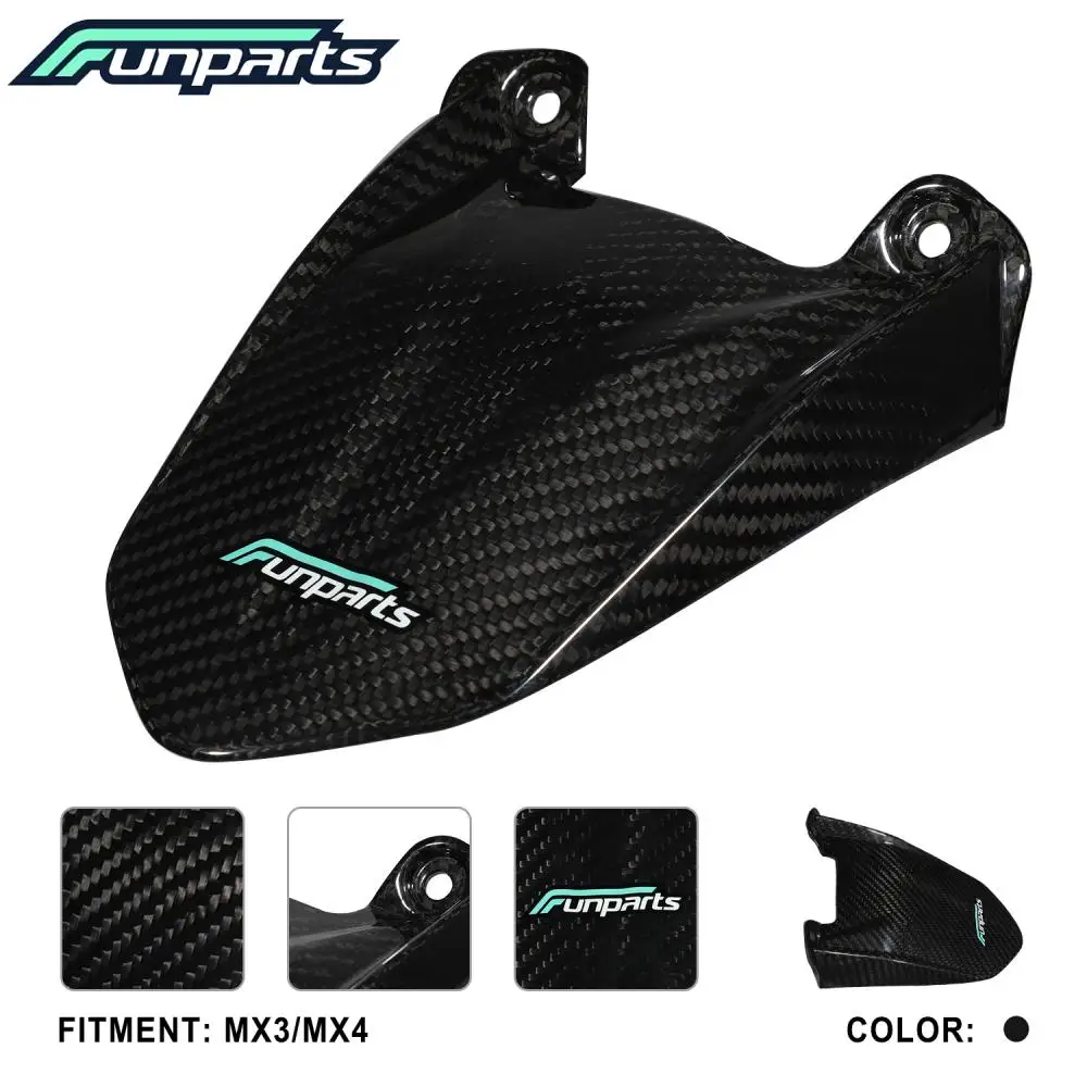 

Funparts Motorcycles Rear Wheel Fender Carbon Fiber Shock Absorption Mudguard For Talaria Sting MX3 MX4 MX5 Electric E-bike