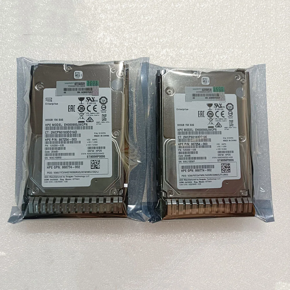 

1pcs 870759-B21 900GB 870795-001 SAS 12G 15K for HPE EH000900JWCPN