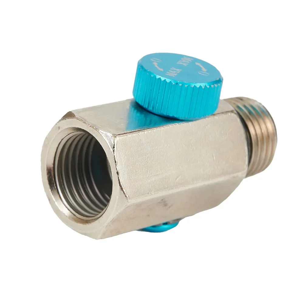 Air Flow Regulator Control Tool Valve 14 NPT, Thumbscrew Valve Control, Adjustable from 5% to Full Open, for Pneumatic Tools