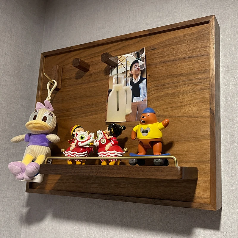 

Solid Wood Circuit Cover Decorative Switchboard Art Entryway Panel Hideaway Rack Utility Cabinet Concealment Frame