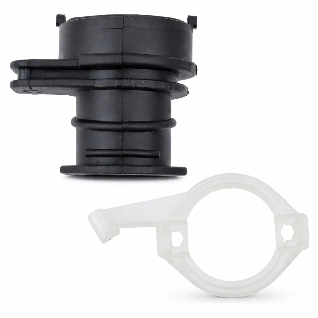 Intake Manifold Boot with Support Clamp Fits Husqvarna 362 365 371 372 372XP Chainsaw Parts Replaces 503 74 39-01 503-71-27-01