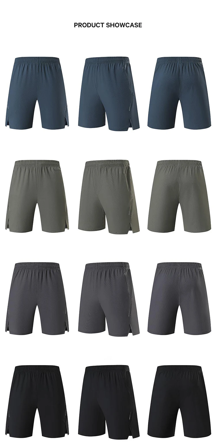 Mens Shorts Light Weight Thin Elasticity Pants Running Squat Fitness Training GYM Quick-drying Drawstring Shorts Sweatpants