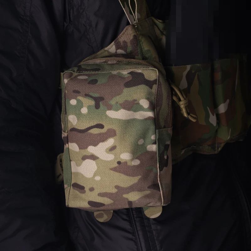 

Nylon Lightweight GP Pouch With Drainage Hole Molle Mount Pack for Molle Equipment