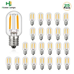 Tubular Led Bulb T20 Mini Night Light 1W E12 E14 Base Pendant Replacement Bulb Warm White Cold White 6000K Dimmable Edison Lamps