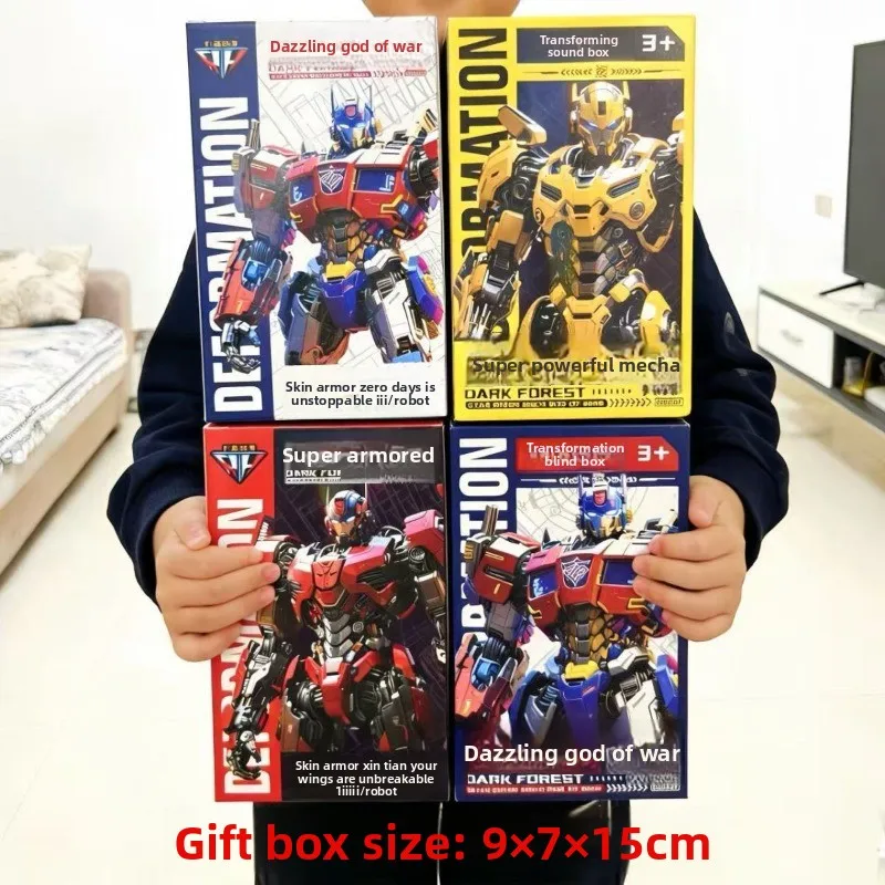 Special Price Transformers Toys Blind Box Assembling Deformation Robot Manual Deformation Toy Kindergarten Agency Gift