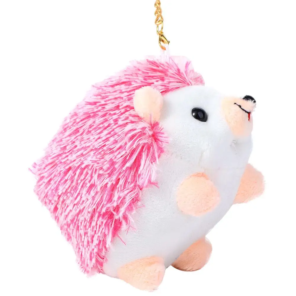 Mignon dessin animé sac pendentif ornement Animal hérisson Animal en peluche jouet en peluche porte-clés jouets en peluche poupées en peluche