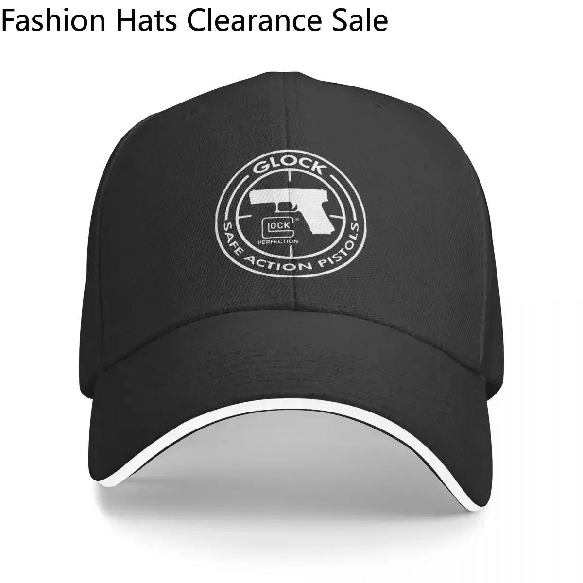 

Glocks Tactical Shooting Gun Baseball Cap Hip Hop Sandwich Caps Unisex Style Polyester Dad Hat Outdoor