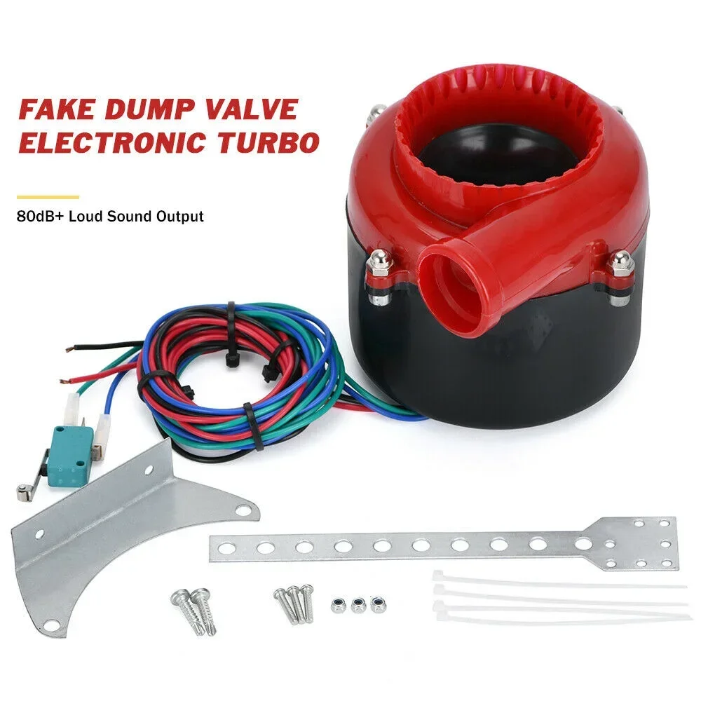 1Set Auto Modificata Elettronica turbo Auto Valvola di Scarico Falsa Turbo Valvola di Scarico Suono Turbina Limitatore di Aspirazione Spurgo Simulazione Soun